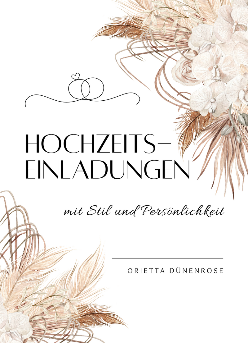 Hochzeitseinladungen mit Stil und Persönlichkeit