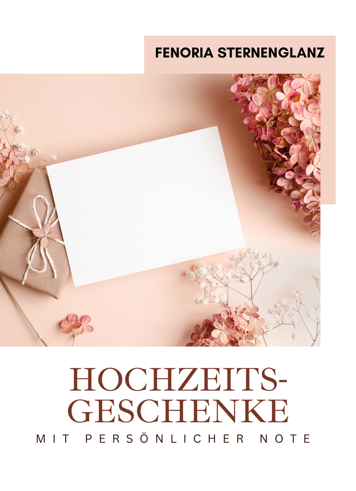 Hochzeitsgeschenke mit persönlicher Note