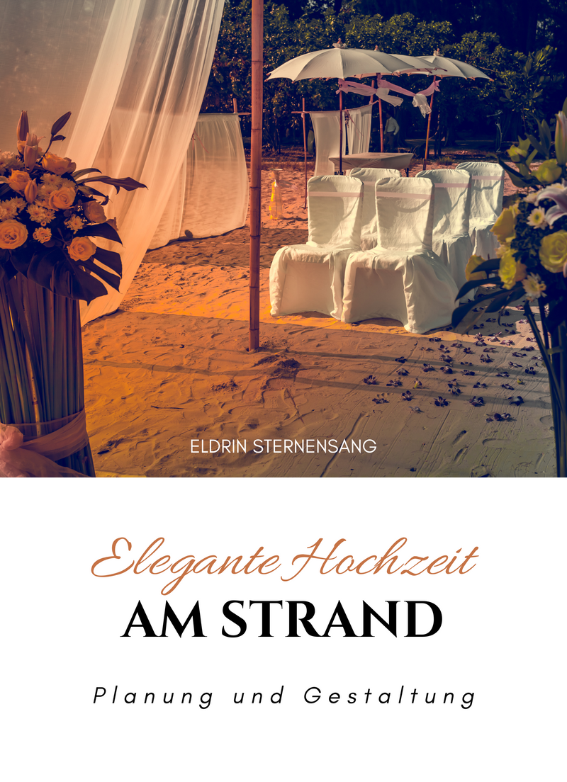 Elegante Hochzeit am Strand