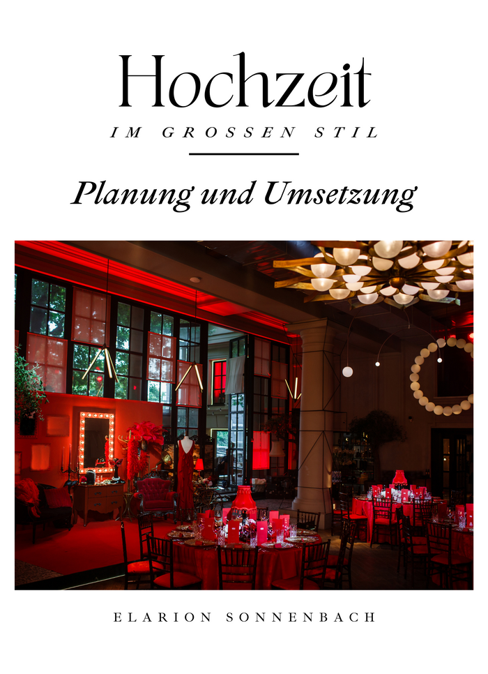 Hochzeit im großen Stil