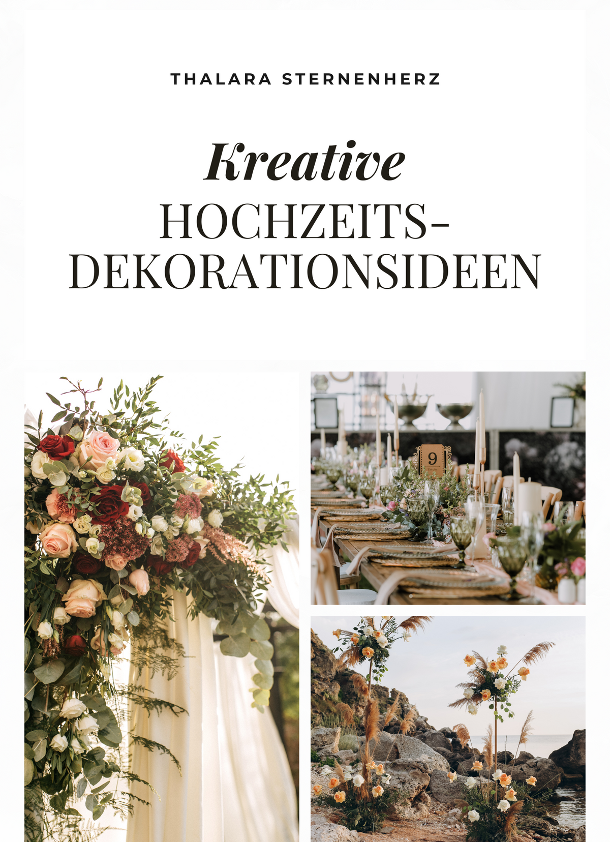 Kreative Hochzeitsdekorationsideen