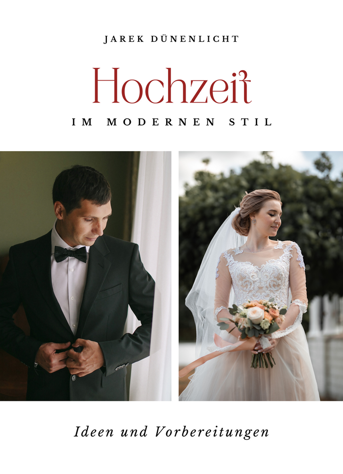 Hochzeit im modernen Stil