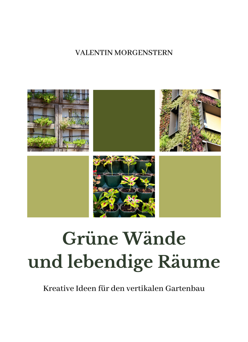 Grüne Wände und lebendige Räume