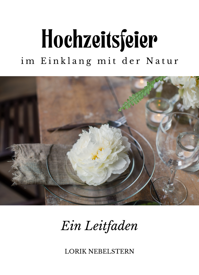 Hochzeitsfeier im Einklang mit der Natur