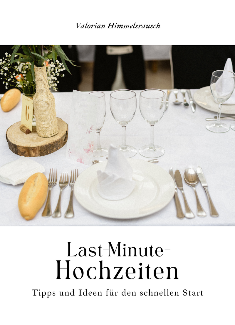 Last-Minute-Hochzeiten