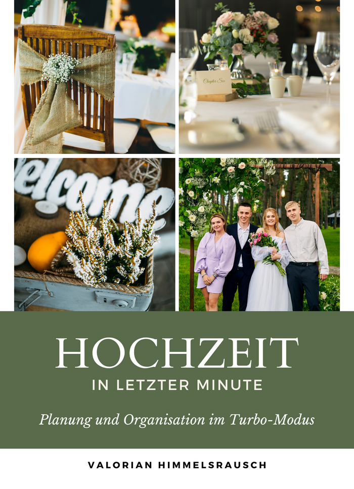 Hochzeit in letzter Minute