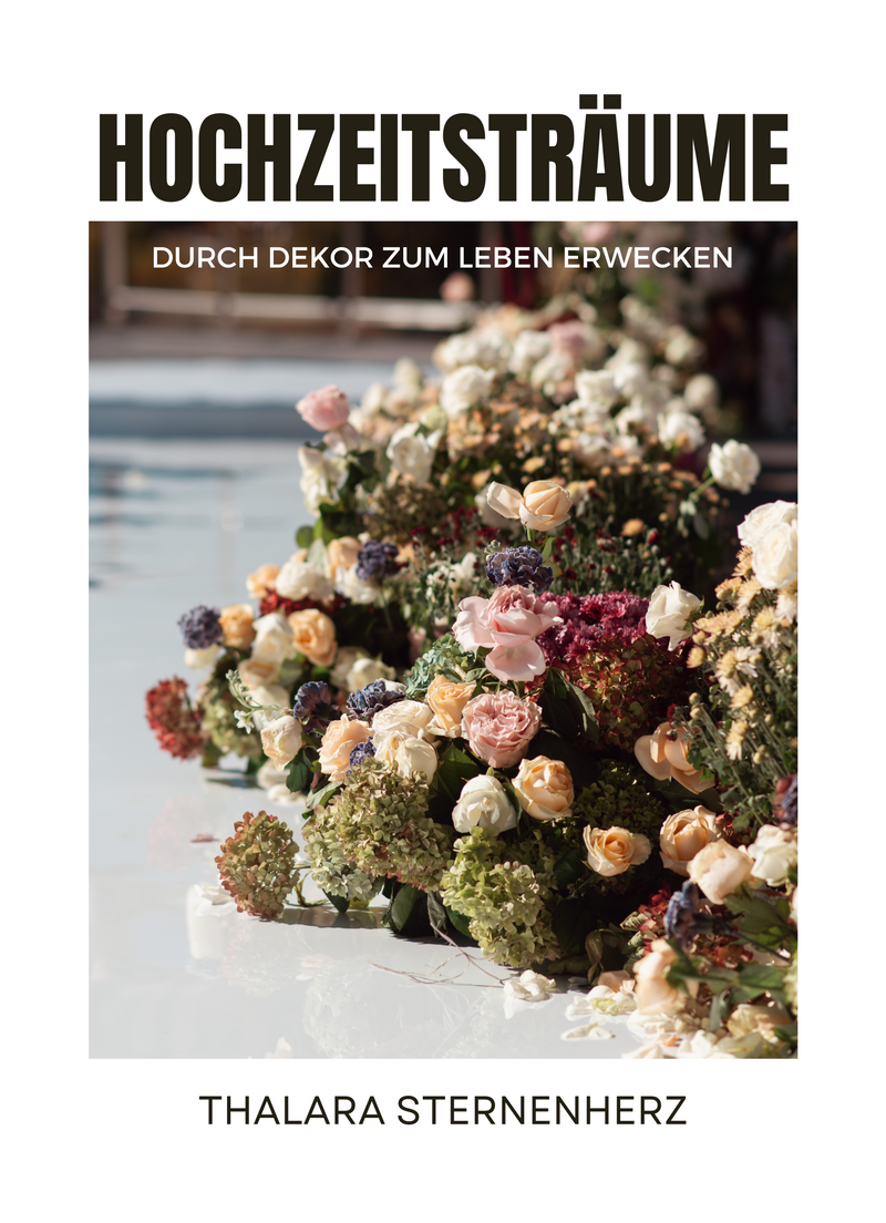 Hochzeitsträume durch Dekor zum Leben erwecken