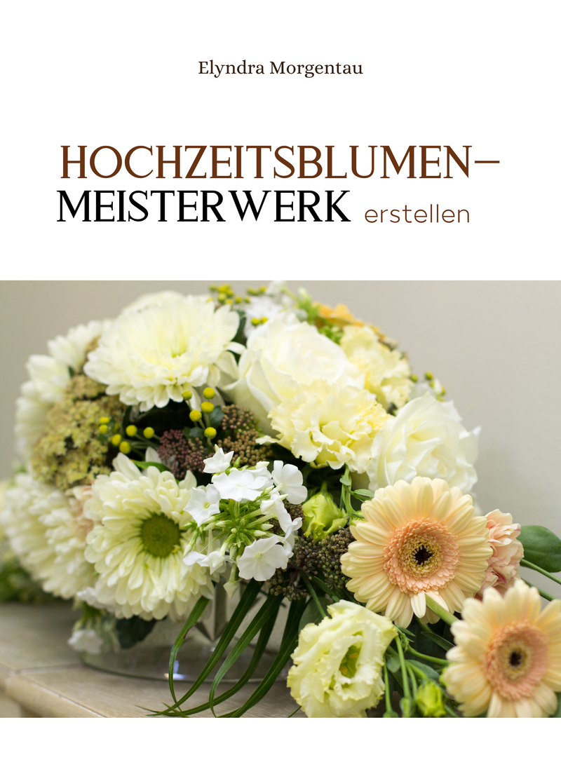 Hochzeitsblumenmeisterwerk erstellen