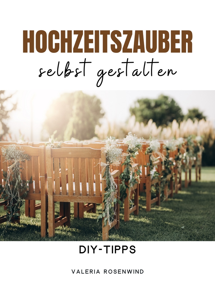 Hochzeitszauber selbst gestalten