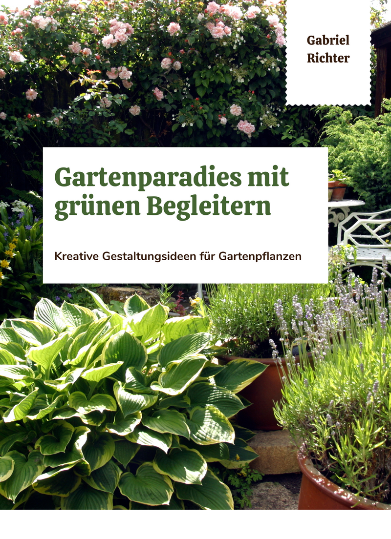 Gartenparadies mit grünen Begleitern