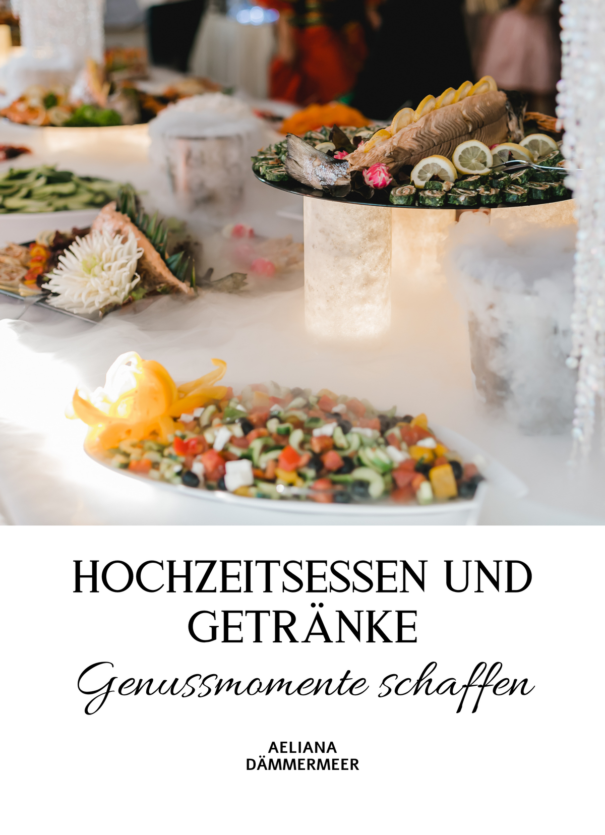 Hochzeitsessen und Getränke